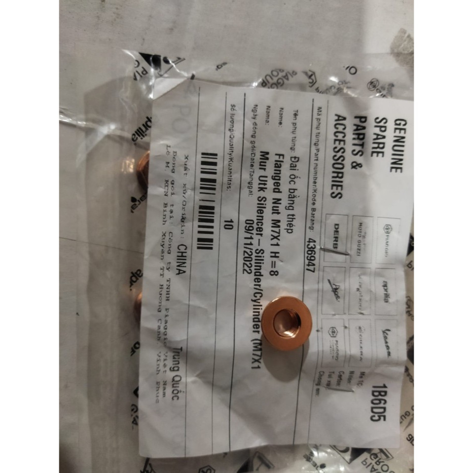Mur Knalpot Atas Vespa All Type Vespa Matic Original Piaggio ( 436947 )