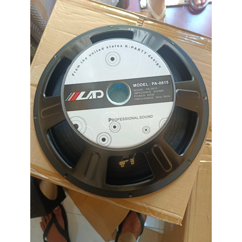 Speaker 15 inch LAD PA 0815 voice coil 3 inchi watt besar joss