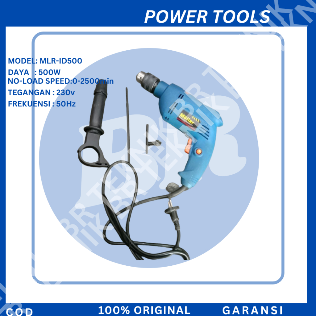 ID500Mesin Bor Impact listrik 13mm MOLLAR