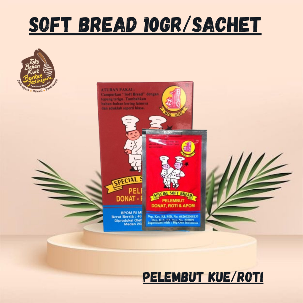 

SOFT BREAD RAGI ROTI 10 GR / PENGEMBANG ROTI / RAGI