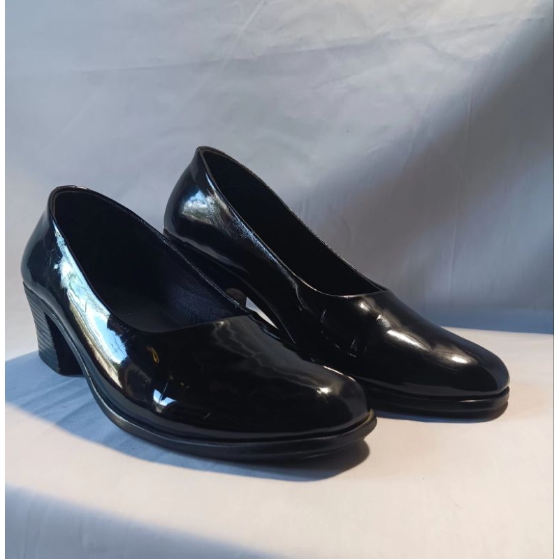 Sepatu Pdh PNS Wanita | Sepatu Pantopel Kerja PNS TNI POLRI SECURITY