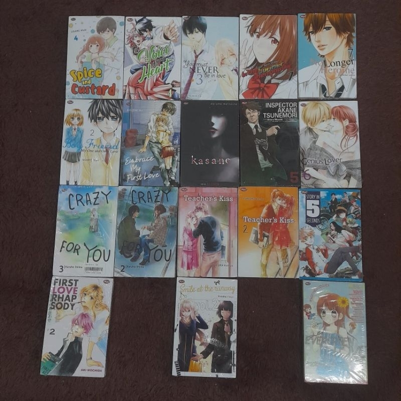(Buku Komik Manga Dewasa) Obral Berbagai Judul Komik 21+
