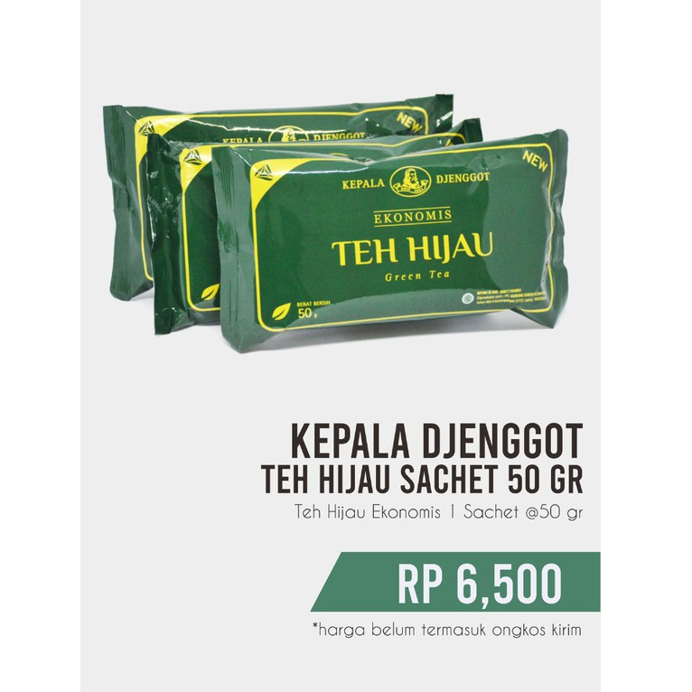 

Teh Hijau Tubruk Kepala Djenggot Sachet 50gr