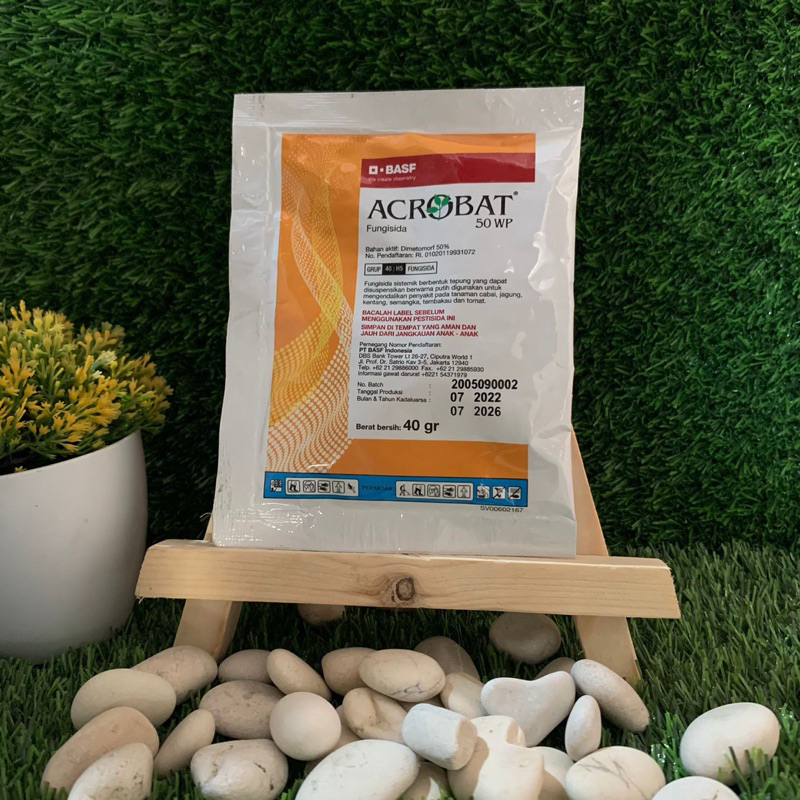[KEMASAN BARU] ACROBAT 50WP 40gr - Fungisida