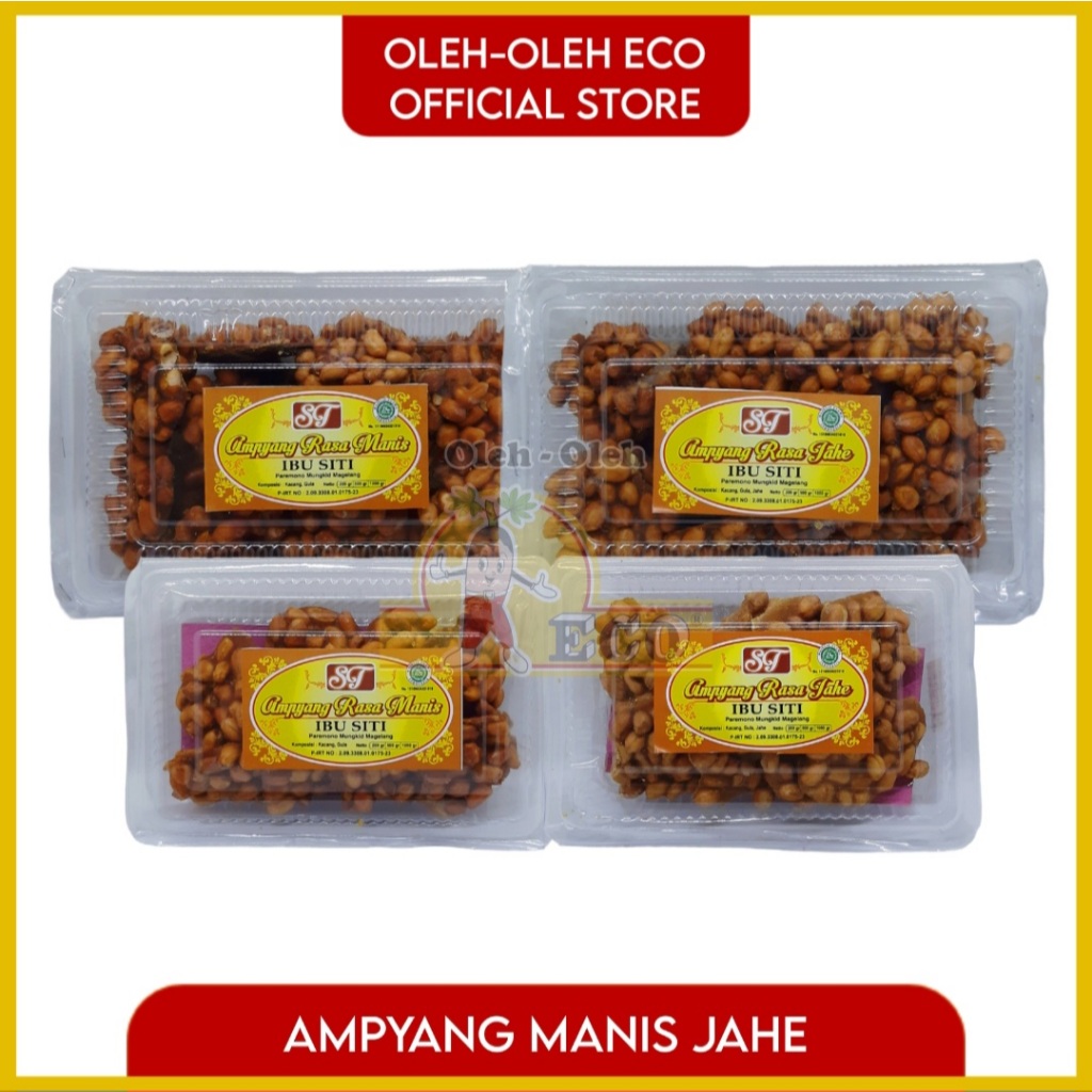 

Ampyang Gula Kacang Manis Jahe BU SITI