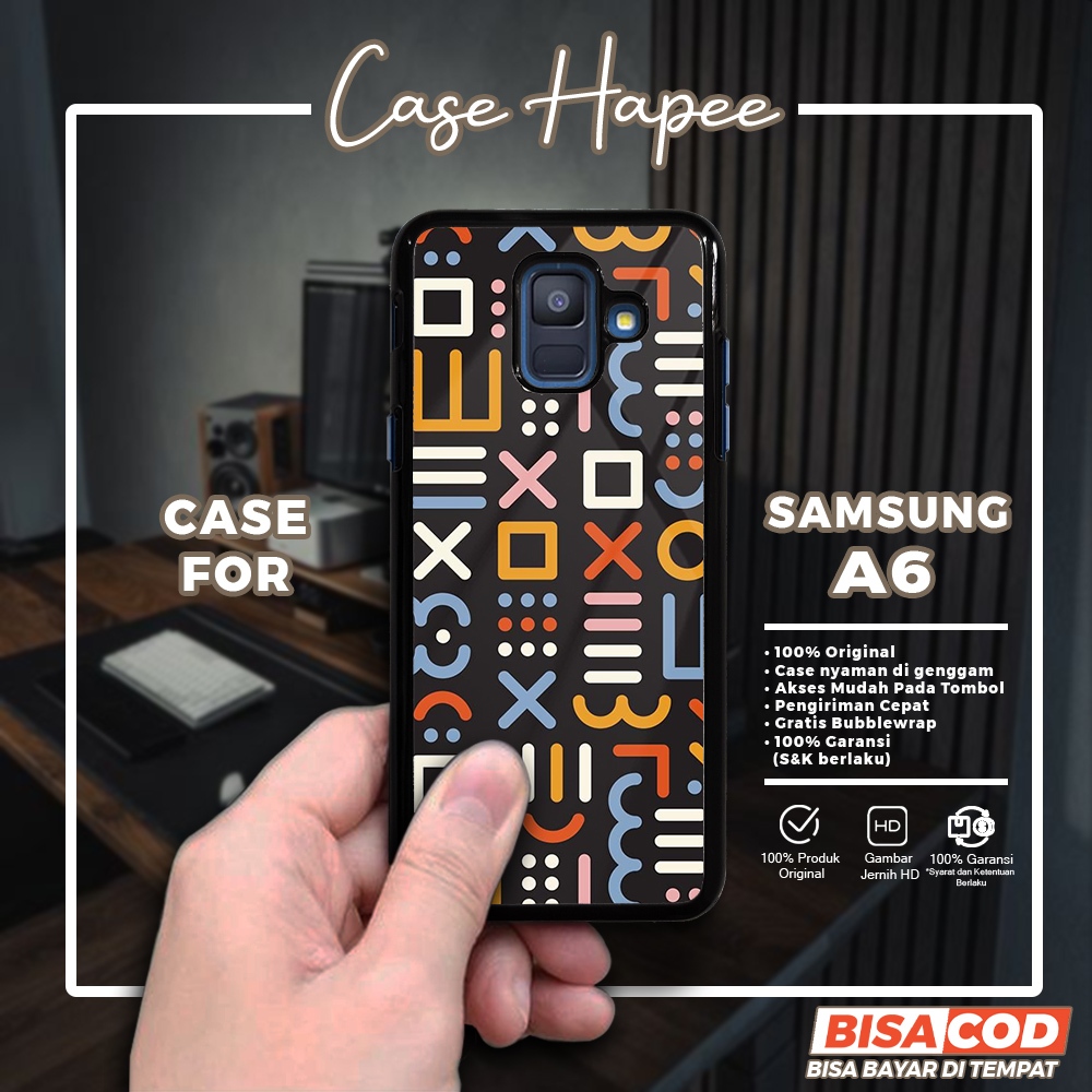 Case Samsung A6 Casing Samsung A6 [DDLE] Casehapee Case Glossy Case Aesthetic Custom Case Premium So