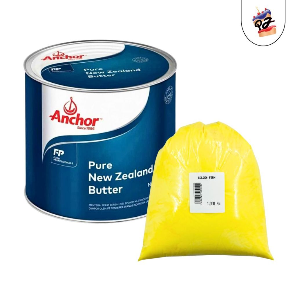 

ROOMBUTTER / BUTTER / MENTEGA SALTED GOLDEN FERN ANCHOR KEMASAN CURAH 1 KG