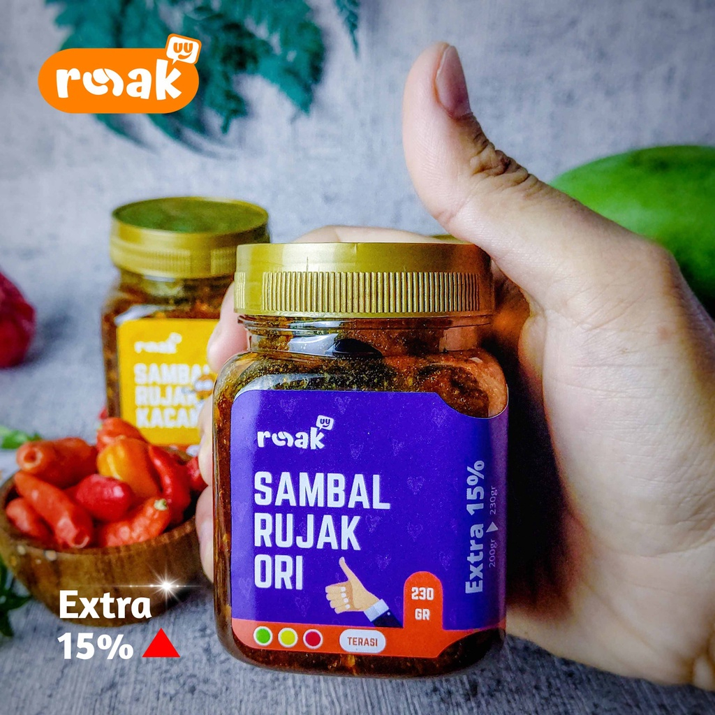 

Sambal Rujak Tradisional Bumbu Buah Original Enak Sehat Halal Bumbu Asli 100% Aman Tanpa Pengawet