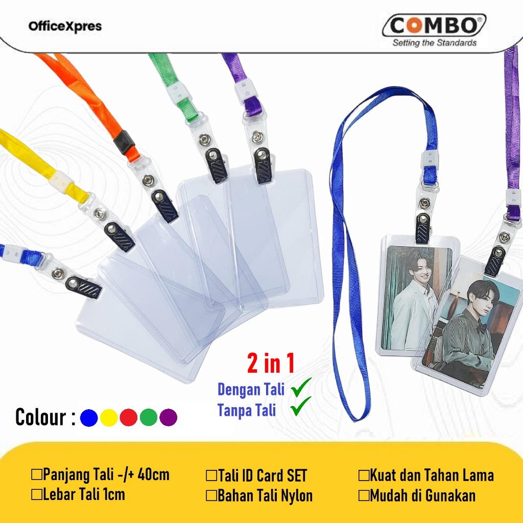 

Card Holder / Gantungan Kartu Casing ID Card / Name Tag Colour / Tempat Tanda Pengenal Warna Warni