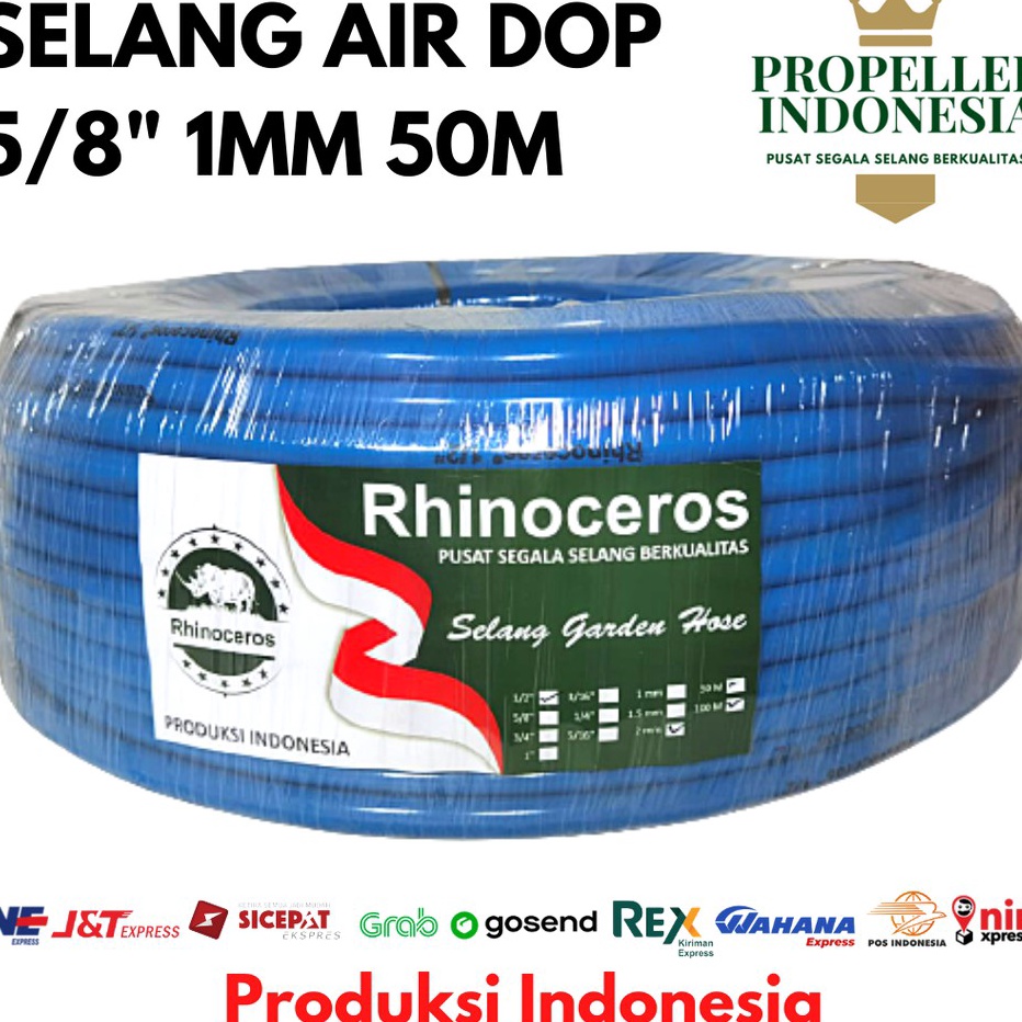 Selang Air Dop 58 1MM 5Meter Selang Air Taman Selang Siram Tanaman Selang Air Elastis