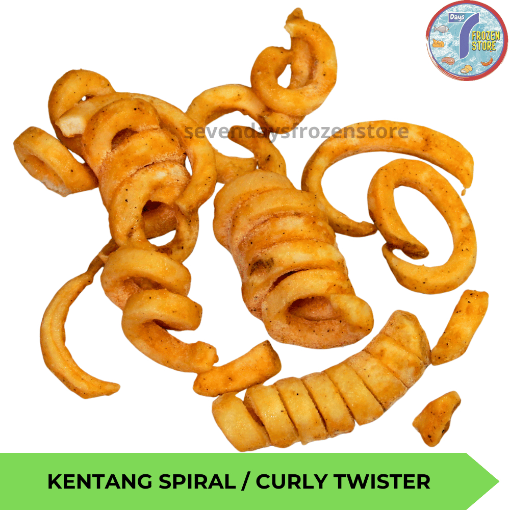 

Kentang Spiral | Curly Twister Beku Frozen