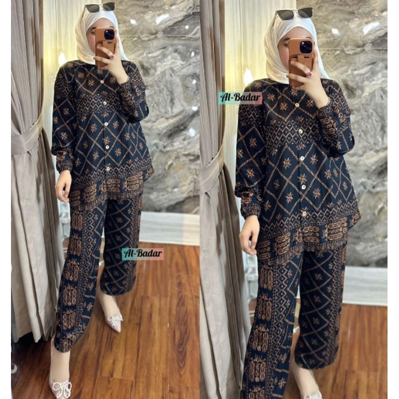 SETELAN CELANA / SETCEL TANPA HIJAB RAYON PREMIUM, SETCEL SULTAN TERBARU TANPA HIJAB