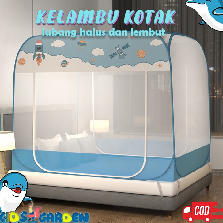 PROMO MURAH KIDS GARDEN Kelambu Tidur Kelambu Lipat Anti Nyamuk Kelambu Anak dan Dewasa Kelambu Lipa
