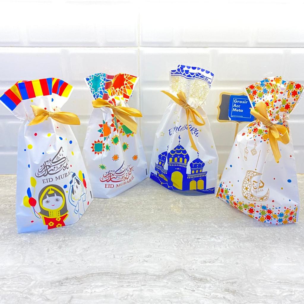 

PL2 - (10PCS) PLASTIK SNACK LEBARAN / PLASTIK KUE KERING LEBARAN / HAMPERS LEBARAN / PARCEL LEBARAN / PLASTIK COOKIES / GOODIE BAG / KANTONG SOUVENIR