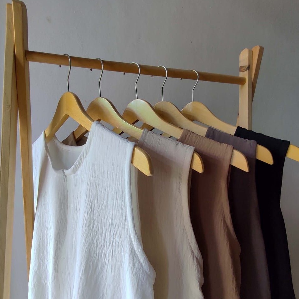 Sikat Sekarang Elzeeva  Inner dress tanpa lengan  Atasan Inner Dres  Inner Gamis  Inner tanpa lengan