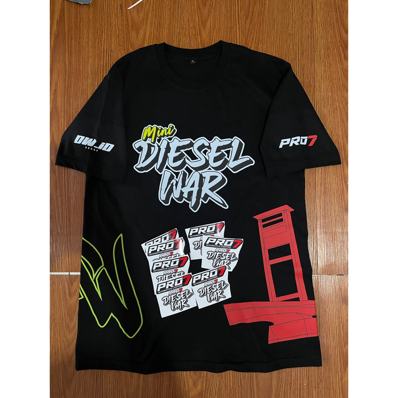 kaos Pro7 mini dieselwar palembang jembatan ampera