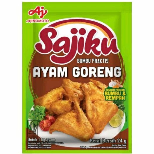 

bumbu ayam goreng sajiku ( marinasi)