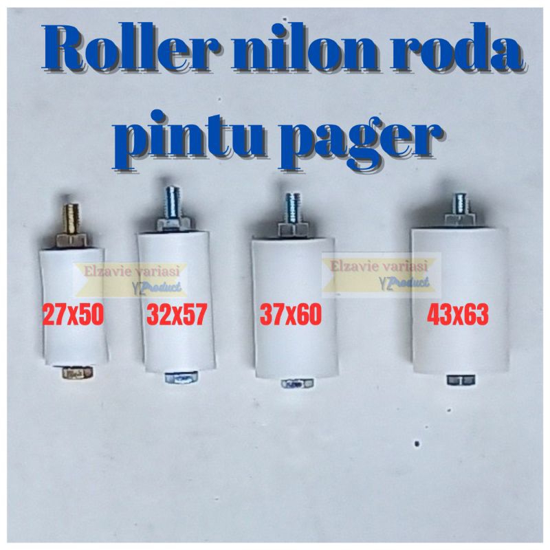 Roller nilon roda pintu pagar roller roda pintu pagar nilon