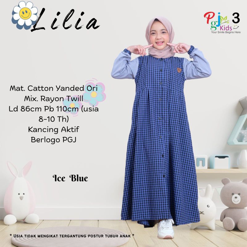 [ata.id kids] Lilia Dress Anak Perempuan BY PGJ