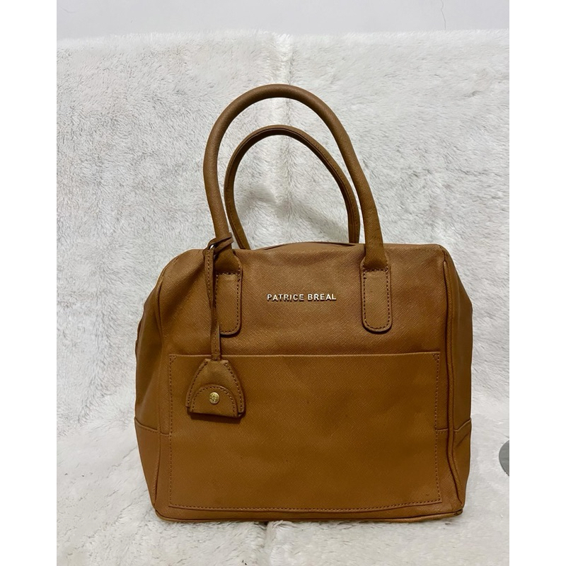 Tas Pesta Coklat Patrice BReal Tebal Mantul Mewah