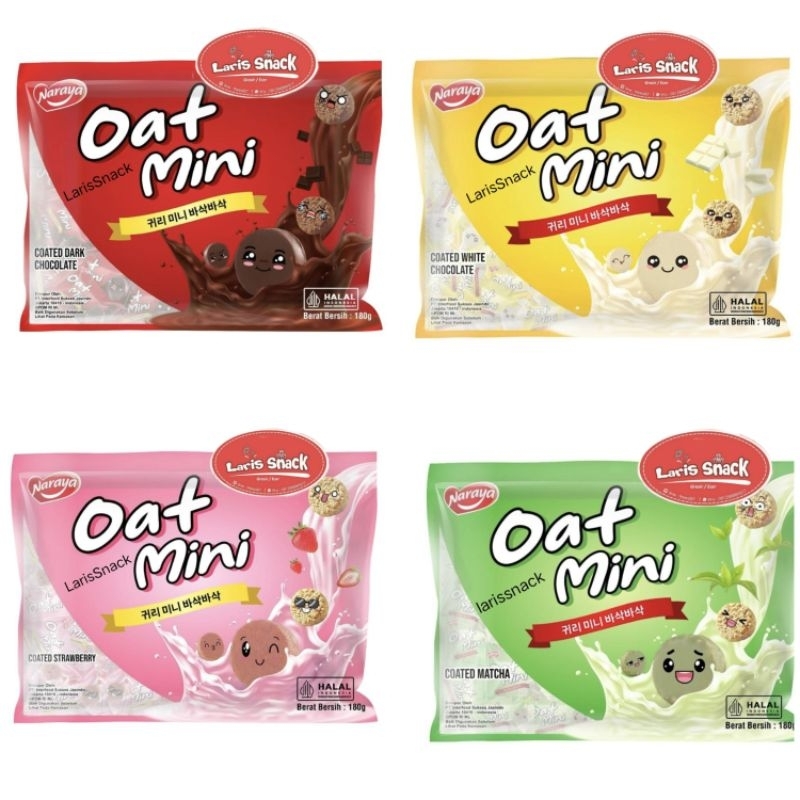 

Naraya Oat Mini All Varian 180gr