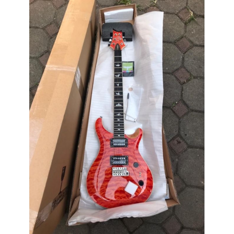 GITAR ELEKTRIK PRS SE 24-08 LIMITED EDITION BLOOD ORANGE