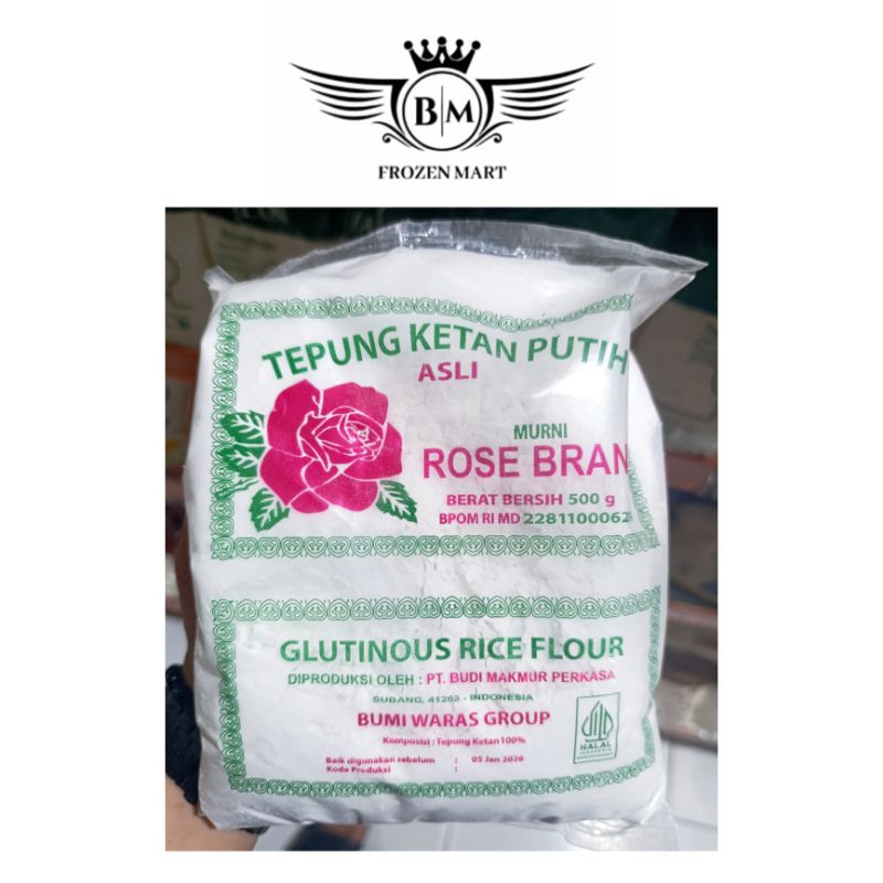 

Tepung ketan putih 500gr.
