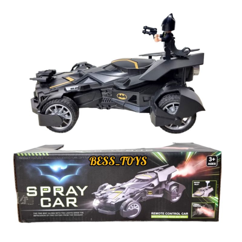 MUL Mainan Anak RC Batman Keluar Asap Baterai Charger UJ99-2815B