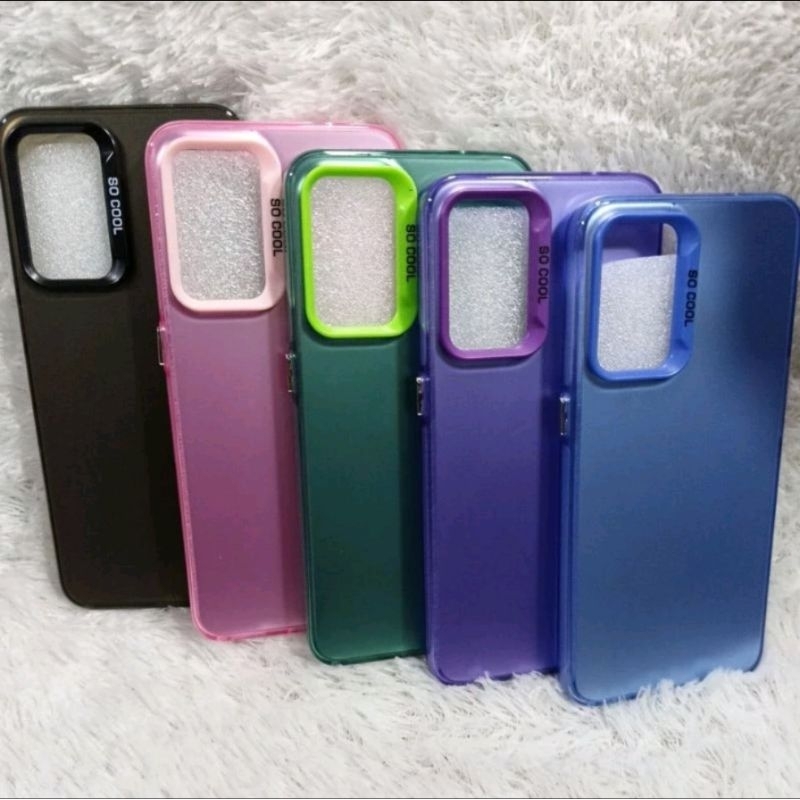 SOFTCASE CASING PCOC M3 PRO  HYBRID IMD COLOR PLATE HOLOGRAM MACARON