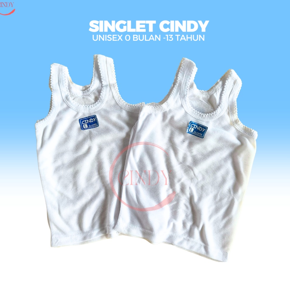 Best Sale  1 Lusin Singlet Kaos Dalam Anak Bayi Newborn  Anak ABG Golden Star Putih  Singlet Kaos da