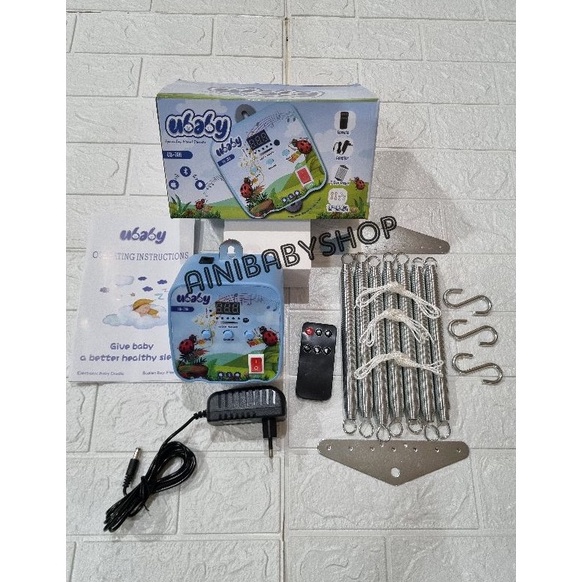 Terlaris Mesin Ayunan UBABY REMOTE BLUETOOTH Ayunan Listrik Murah Ayunan Otomatis Murah Perlengkapan