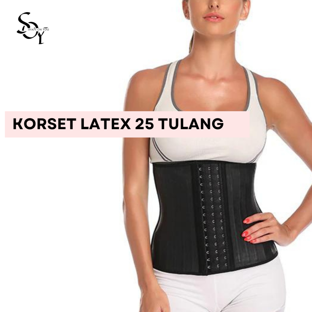 Shape On You Korset Latex 25 Tulang | Korset Pelangsing | Korset Pacsa Melahirkan