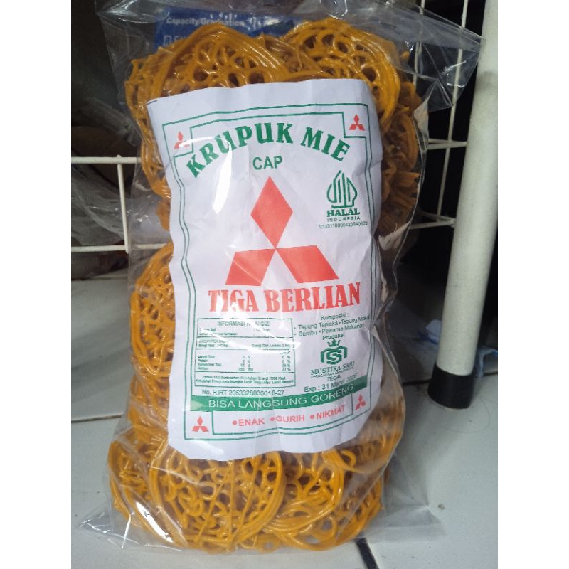 

KERUPUK MIE KUNING - 500 GRAM