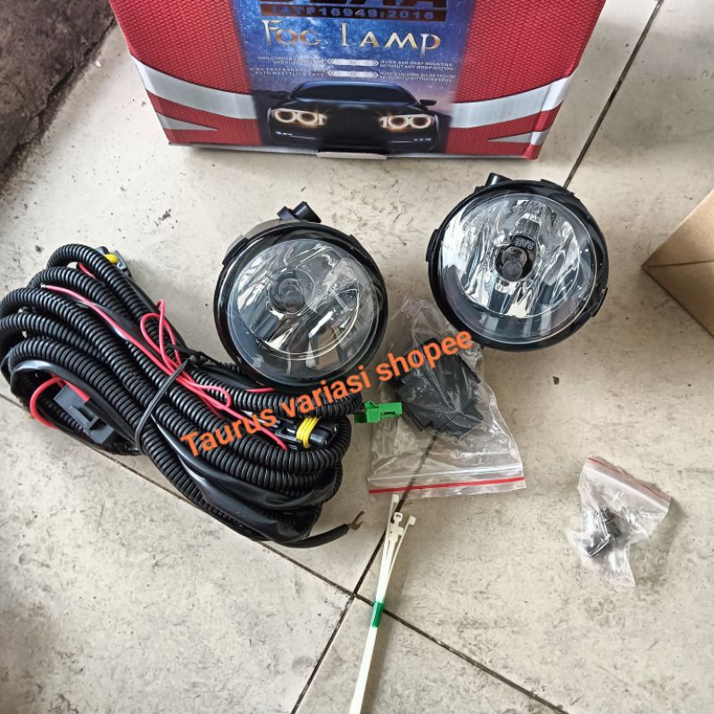Foglamp/Lampu Bumper Depan sorot kabut Mobil Nissan X-Trail Xtrail/Frontier 2008/2009/2010/2011 Mode