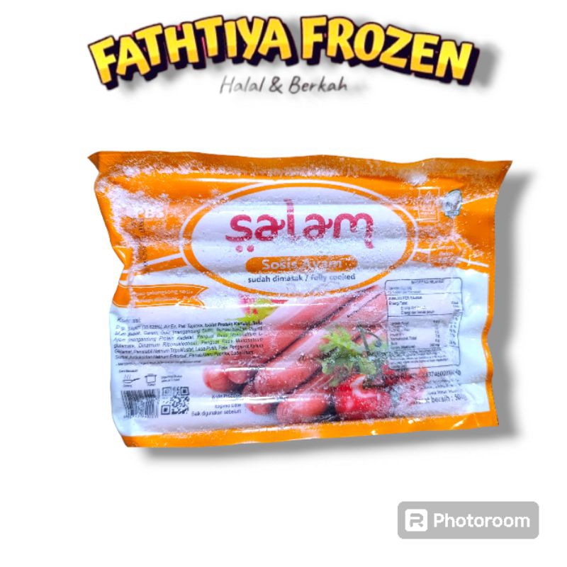 

SOSIS SALLAM AYAM ISI 15 BATANG BERAT 500G || SOSIS SALLAM 1000G ISI 40 BATANG