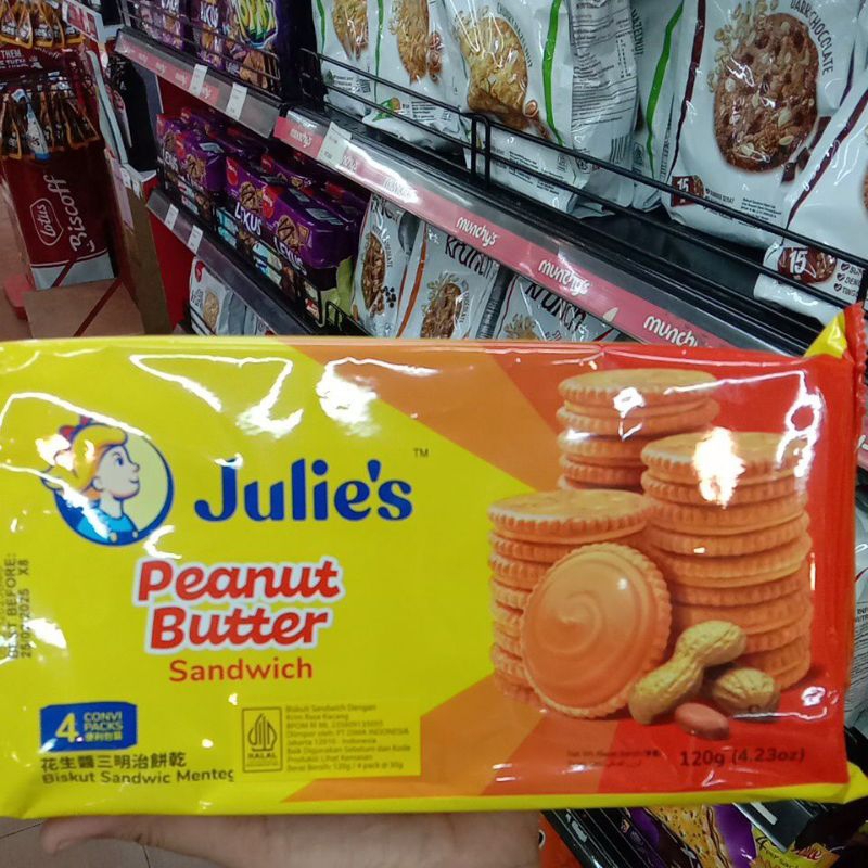 

Julies peanut butter 180g