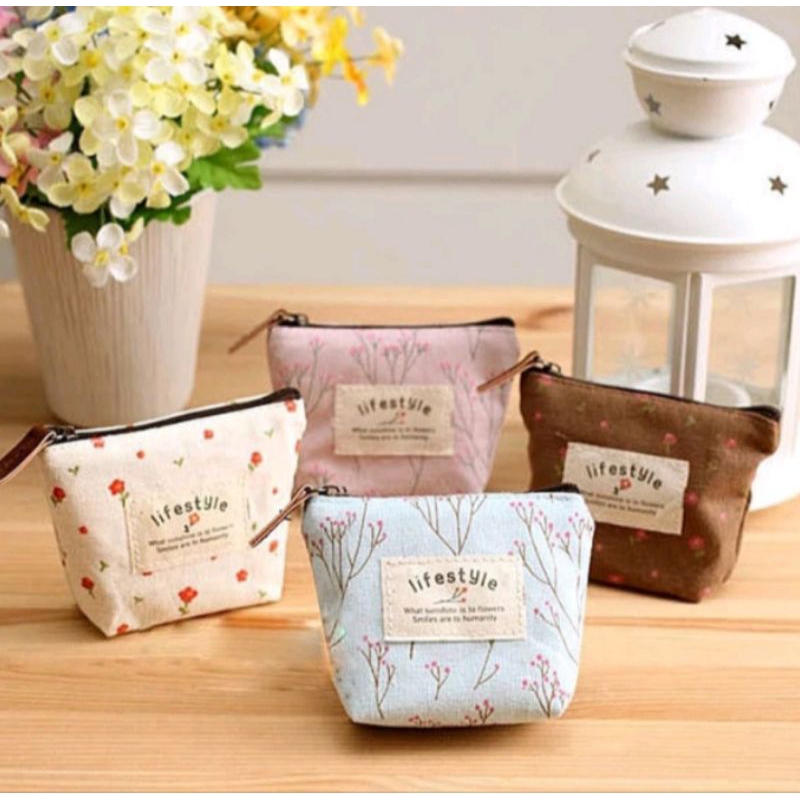 Dompet Lifestyle / Dompet Koin Resleting / Pouch Dompet Serbaguna