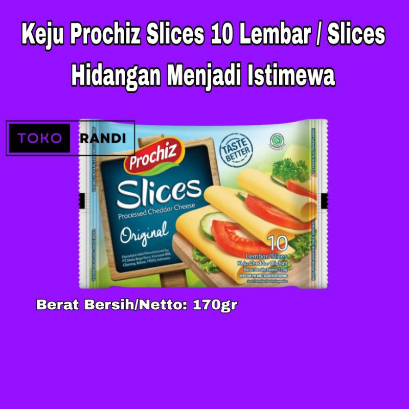 

Prochiz Slice Original 10 lembar 160gr