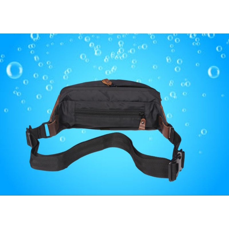 pusiill_Tas selempang pria/kulit sapi asli/Pusiill/anti air/waterproof/original/waistbag cowok/kulit