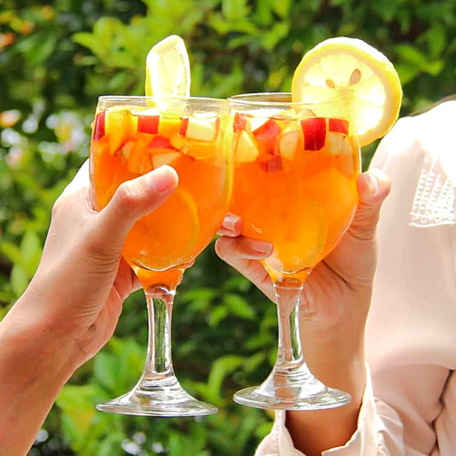 Glass ST10 Spring Citinova  | Gelas Minum Kaca Spring 6 pcs