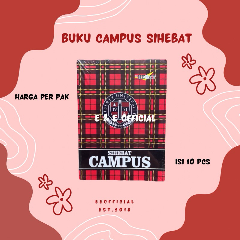 

BUKU CAMPUS SIHEBAT 50 LEMBAR / BUKU PANJANG / BUKU BOXY CAMPUS / BUKU TULIS BIG BOSS CAMPUS