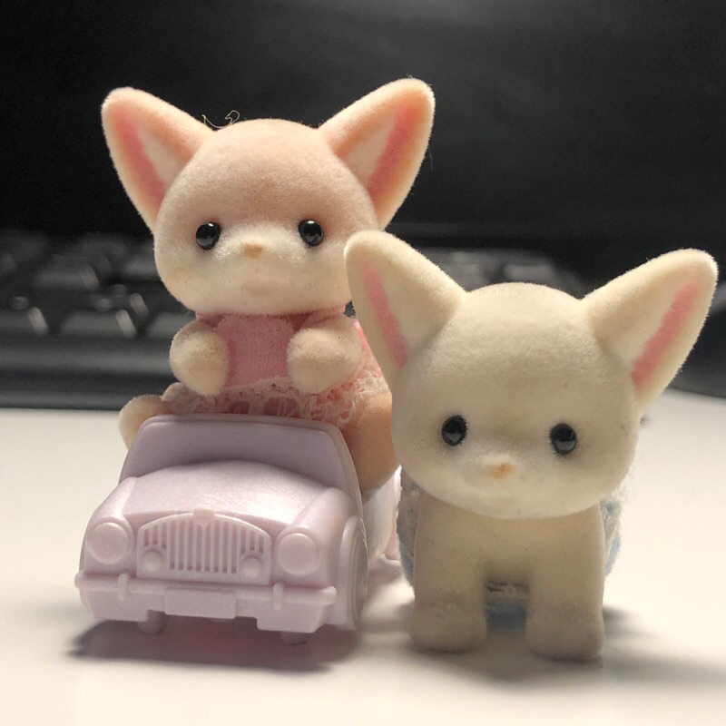 (PRELOVED) Sylvanian Families - Fennec Fox twins