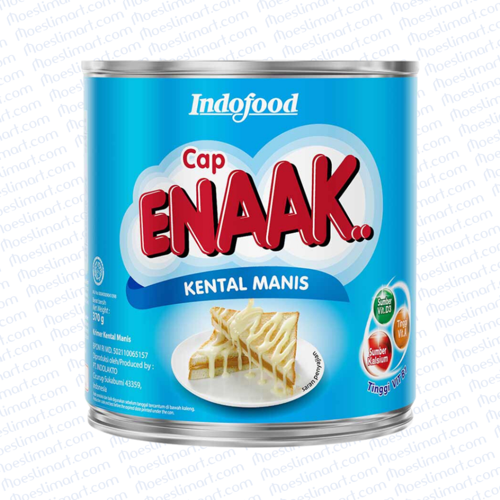 

Cap Enaak Kental Manis Putih 370 g