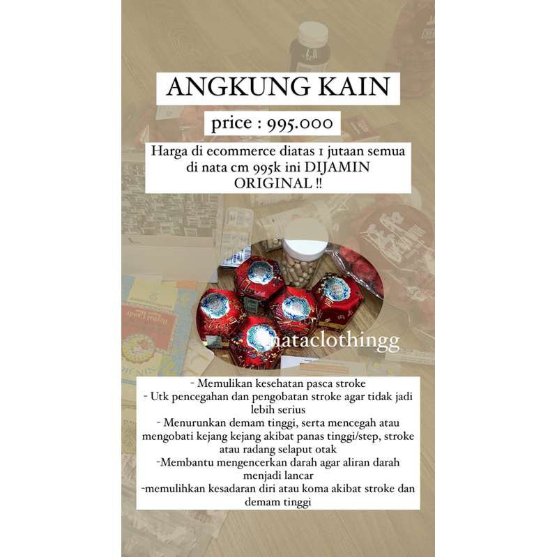 ANGKUNG KAIN / KALENG