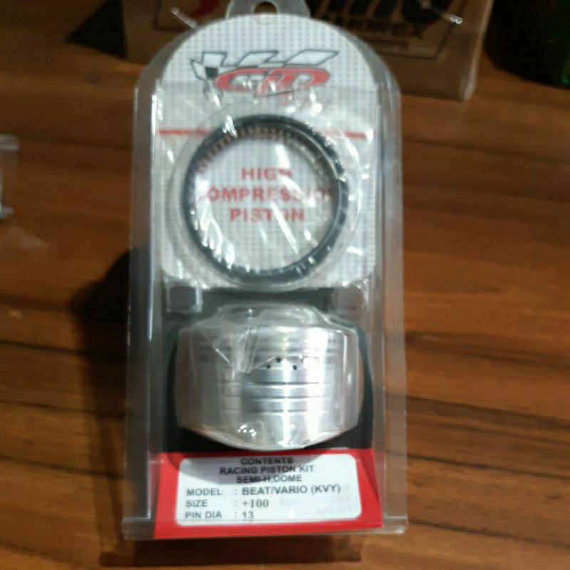 Piston kit Cld racing Beat Karbu/Vario110 Karbu size Std,+100,+150,+200