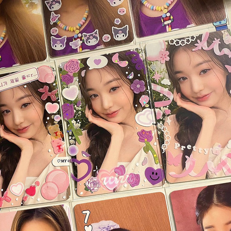 PHOTOCARD IVE WONYOUNG DEWY HAPA KRISTIN