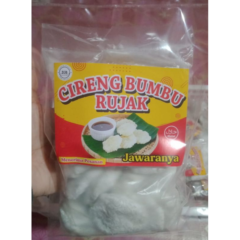 

cireng bumbu rujak isi 10 dan isi 20