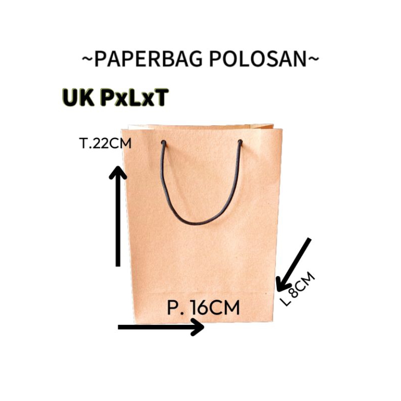 

PAPERBAG COKLAT/TASKERTAS