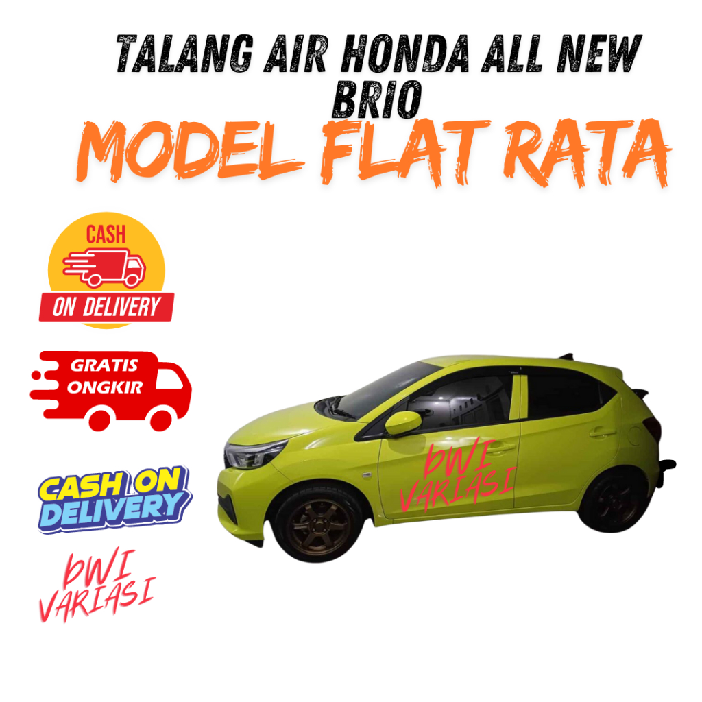 Talang Air Mobil HONDA ALL NEW BRIO FLATRATA 2018-2021