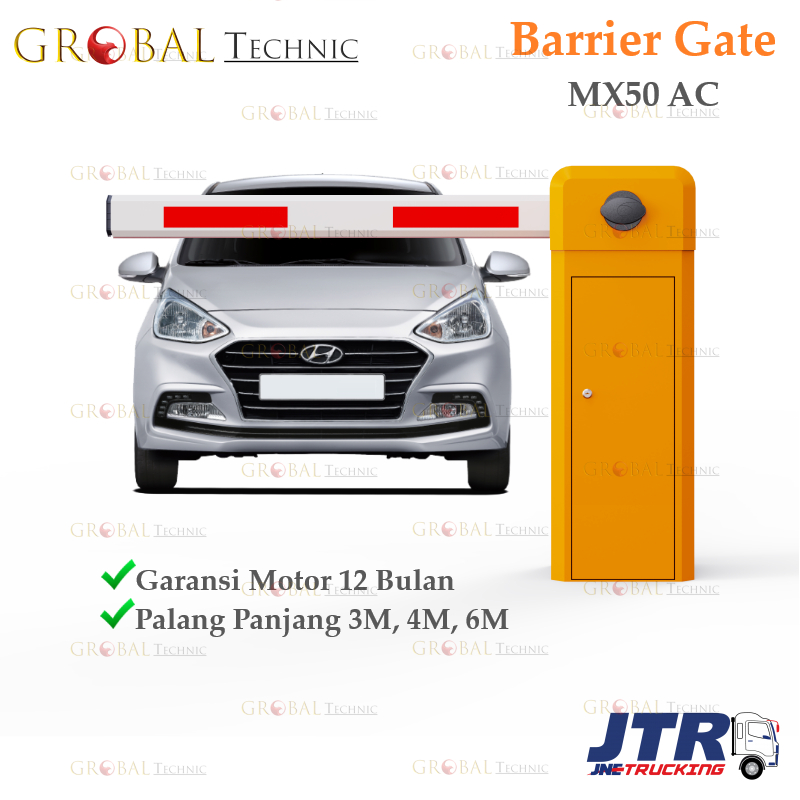 Barrier Gate MX50 AC Automatic / Portal Parkiran Otomatis